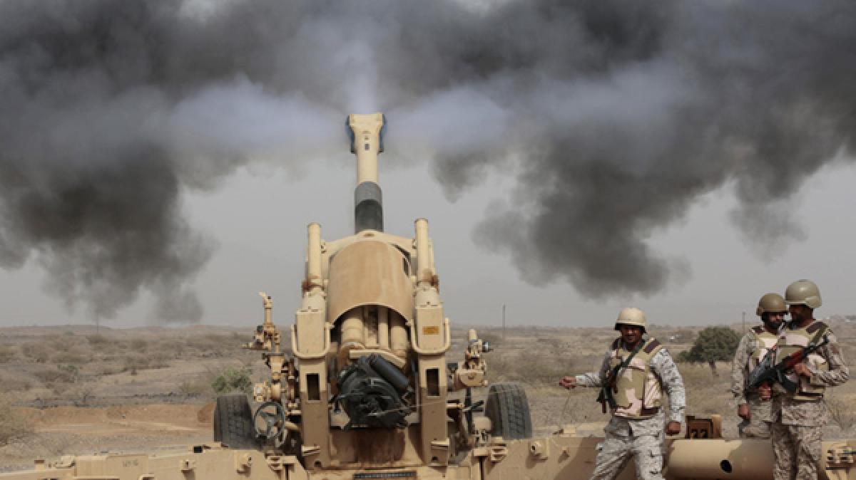 Saudi Arabia intercepted two ballistic missiles fired from Yemen 