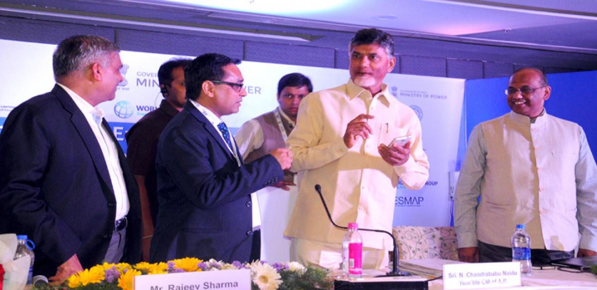 Naidu opens Amaravati for energy experiments