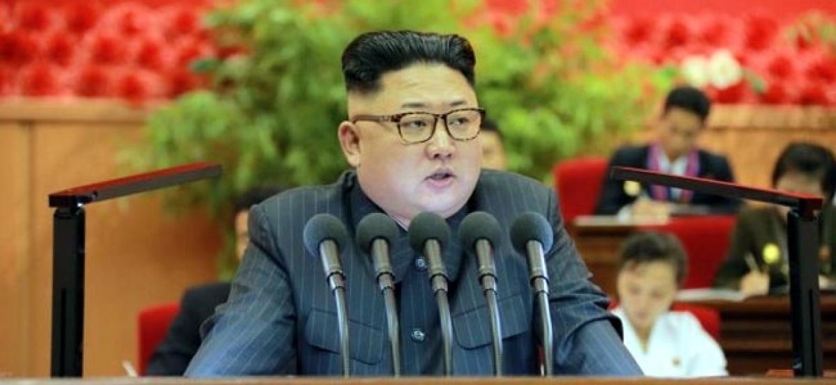 North Koreas Kim Jong Un says close to test launch of ICBM