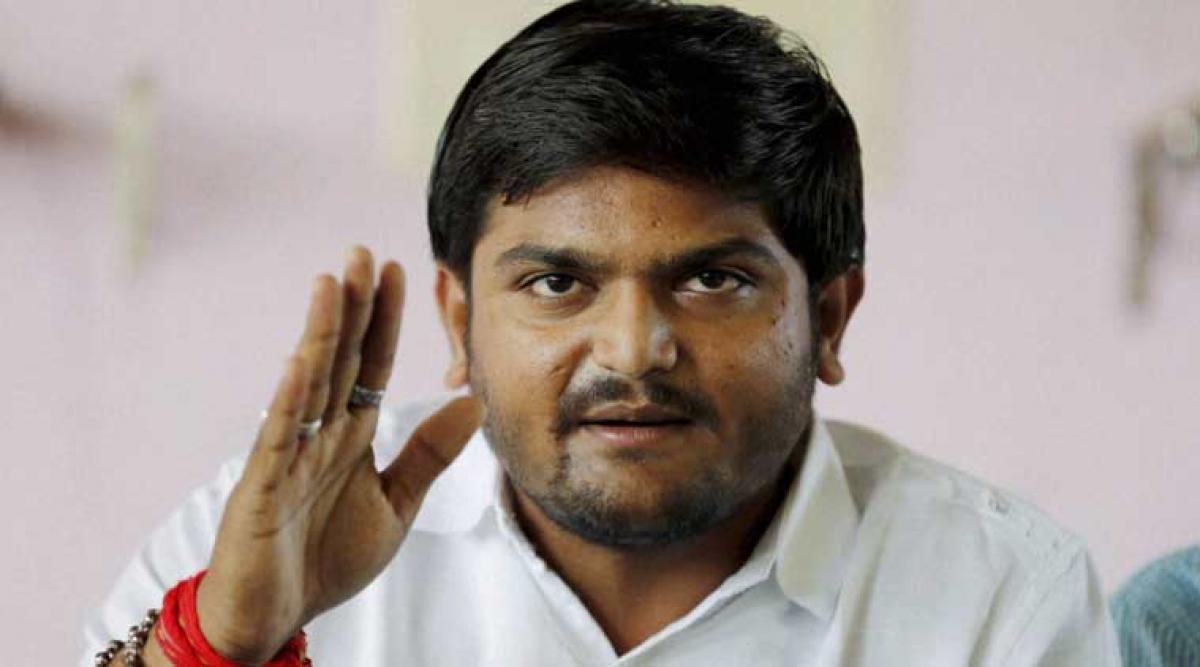 Hardik, 59 others booked for rioting at BJP corporators house
