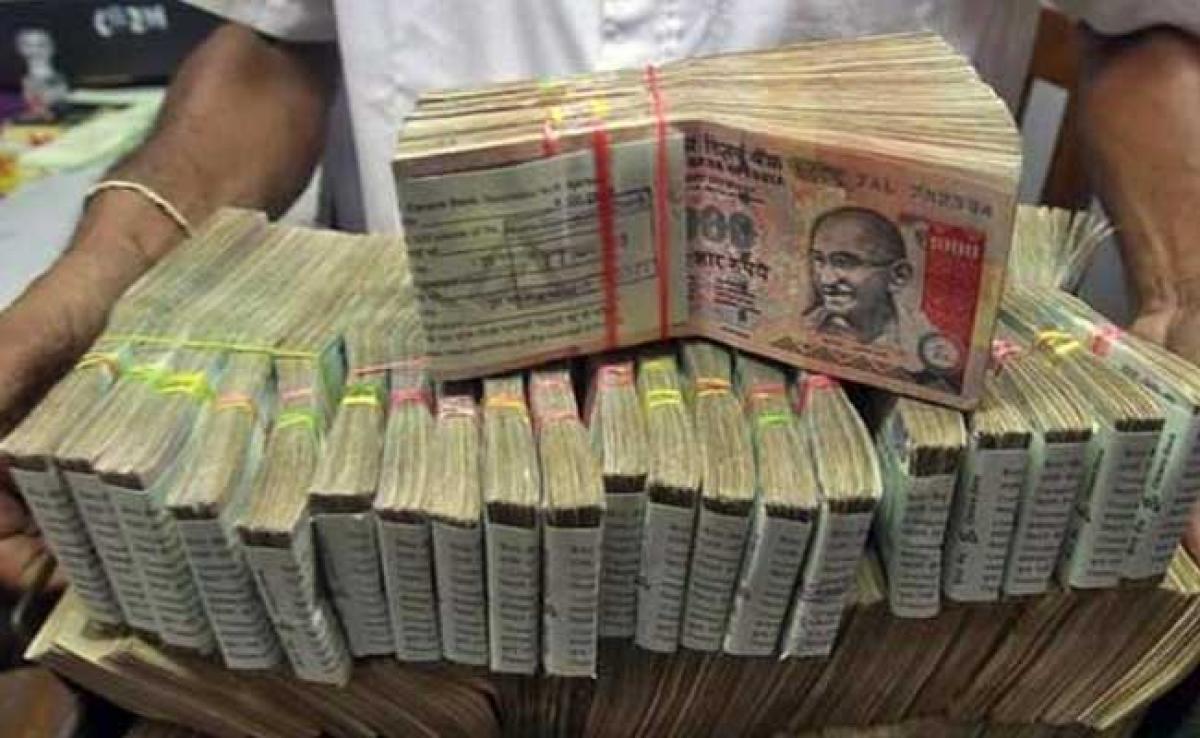 Rs 73.22 Lakh in scrapped currency notes seized; 2 held