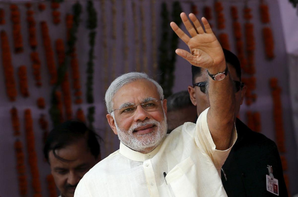 PM Modi reaches Telangana to inaugurate Thermal Power Project