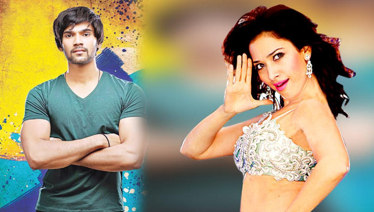 Tamanna item song opp Bellamkonda Srinivas