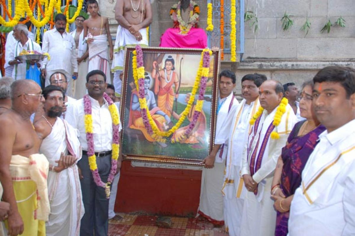 Bhadrachalam Sabari Smruti Yatra taken out with fervour