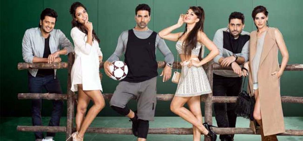 Review, Rating: Housefull 3: Packed with quirky characters, crass gags