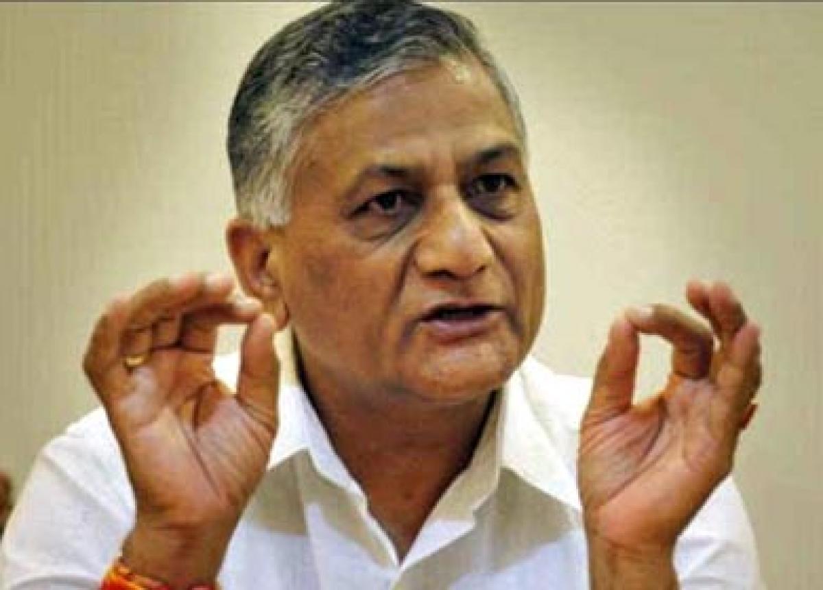 Problems of Indians in Gulf to be taken care of by VK Singh