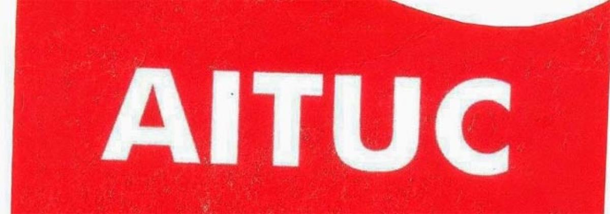 AITUC demand to call off Anti working policies