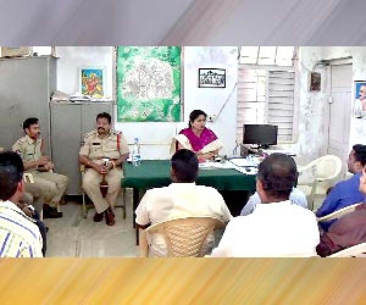 Priority to pilgrim security: DSP