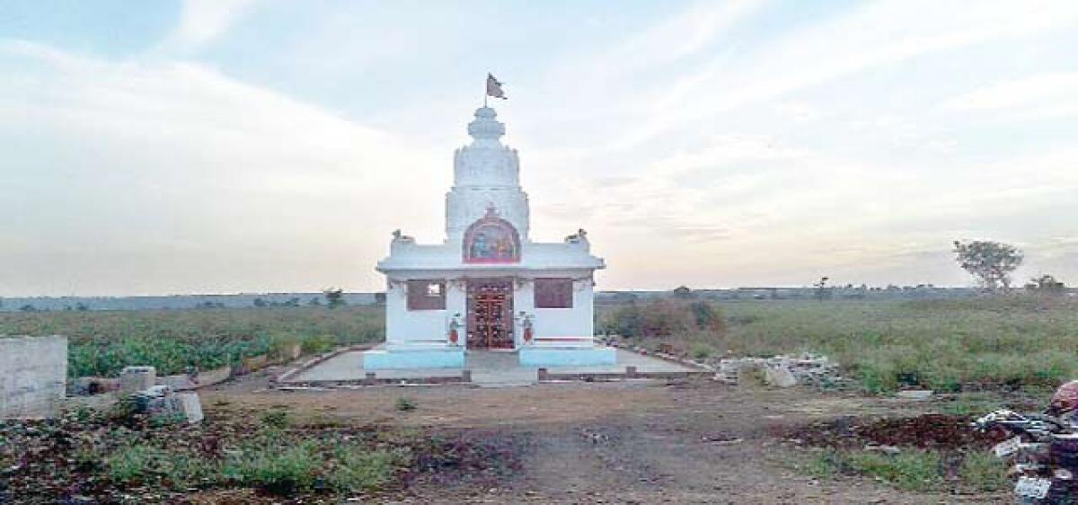 Man builds temple for his grandfather