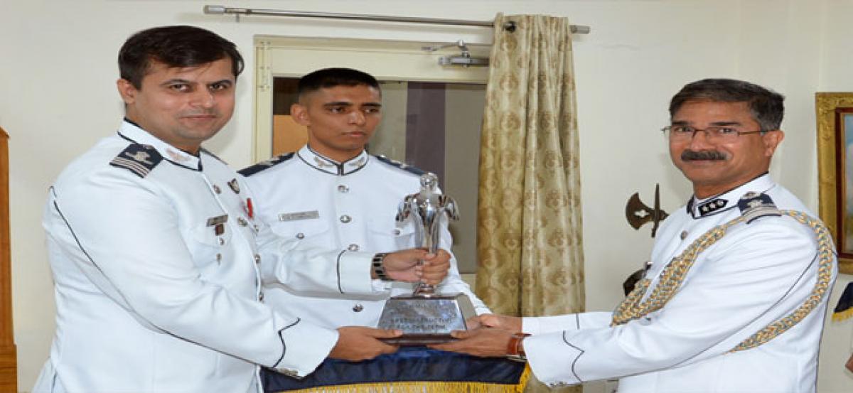 Meritorious flight cadets lauded