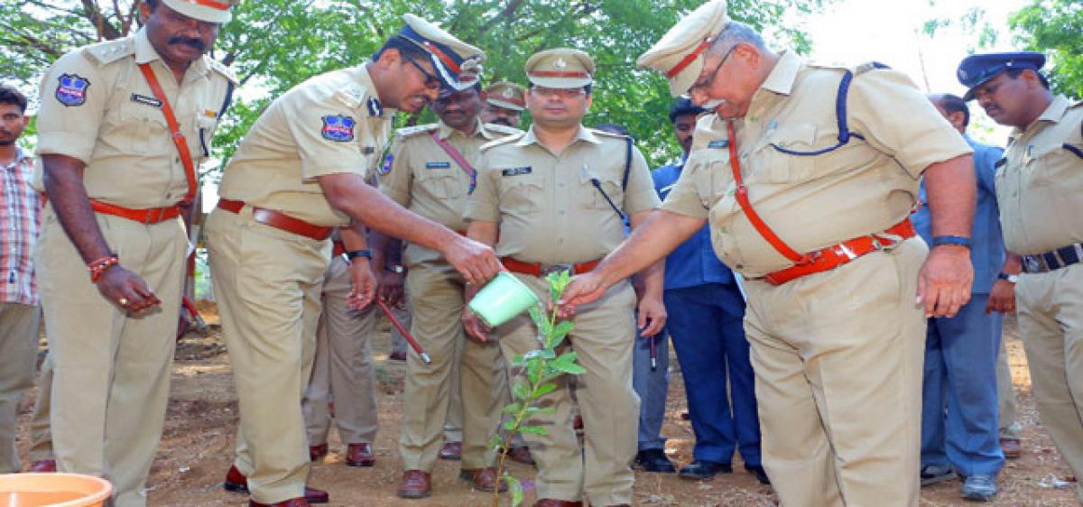 Training for constable recruits begins in Khammam
