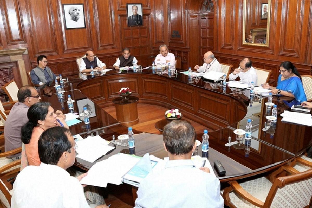 Rajnath Singh chairs meet following Indian Armys surgical strikes