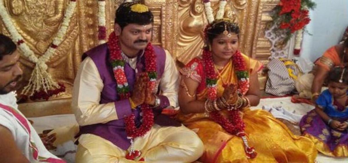 Vijay Kumar Konda ties the knot