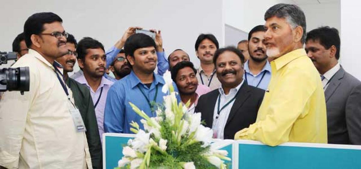 Will make AP a top IT hub: Naidu