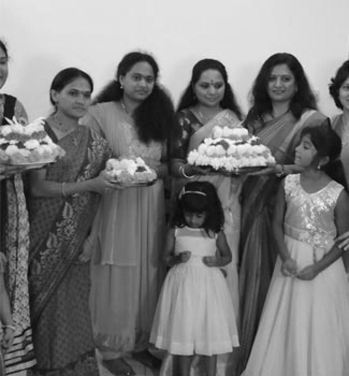 Bathukamma celebrated in Dubai