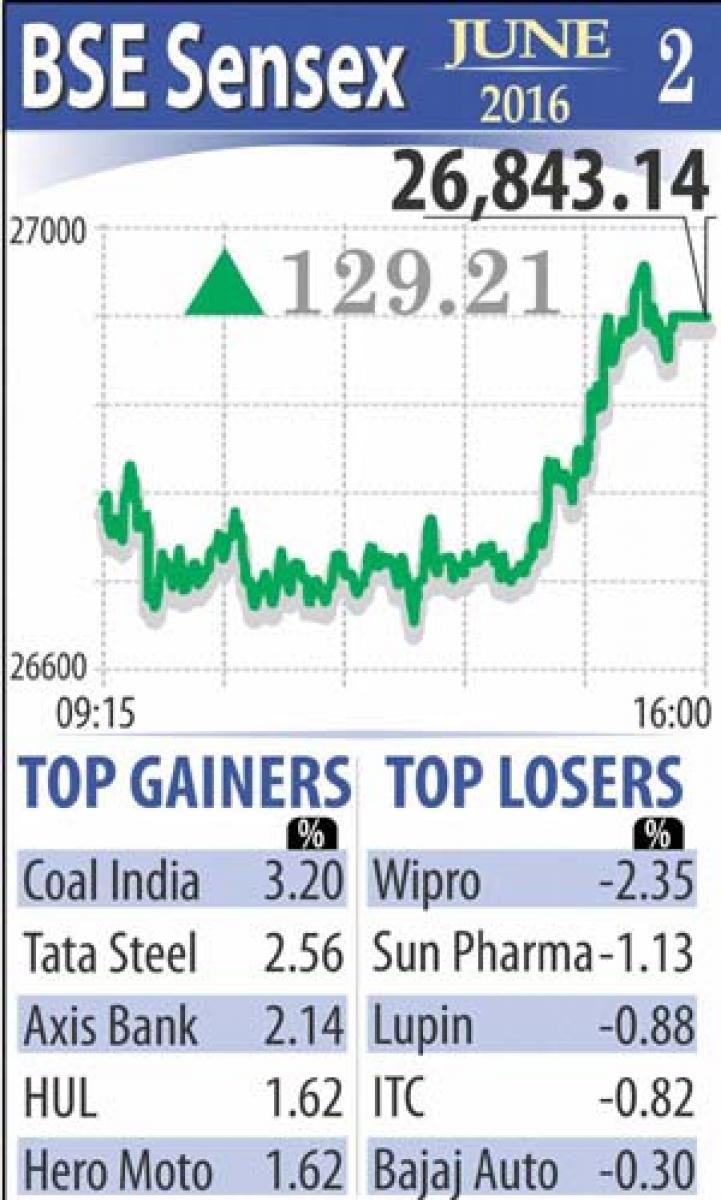 Markets recoup as metal stocks rally