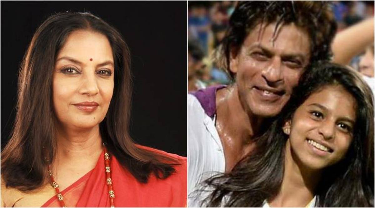 SRK ecstatic after Shabana Azmi lauds daughter Suhanas acting skills