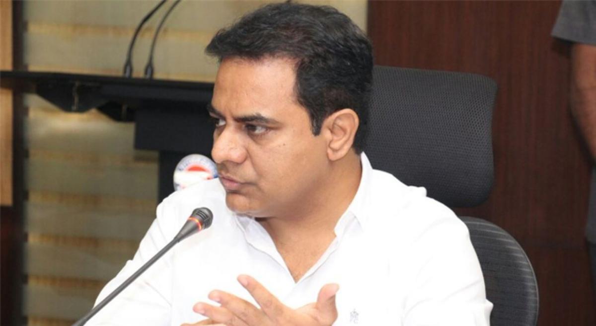 KTR seeks mega textile park in State