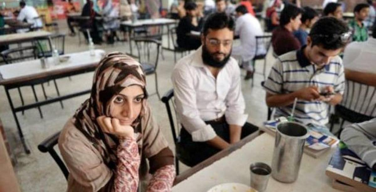 Boys and girls cant sit together in Pakistan University
