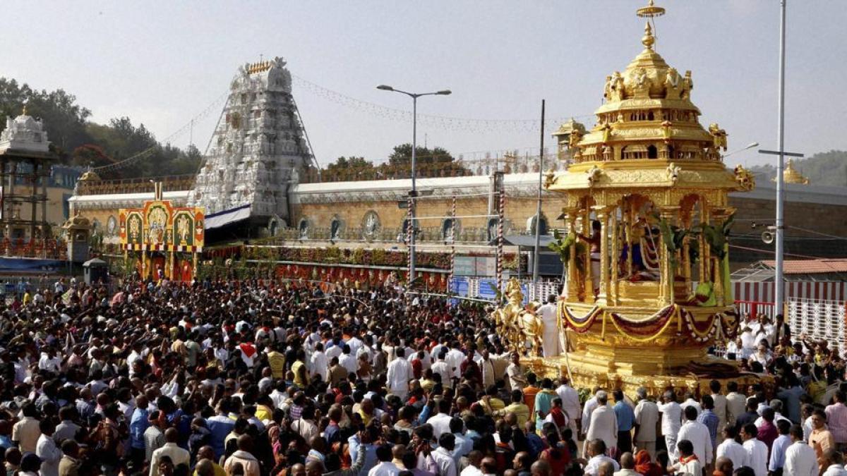 Tirumala temple earns 1,038 cr in cash offerings