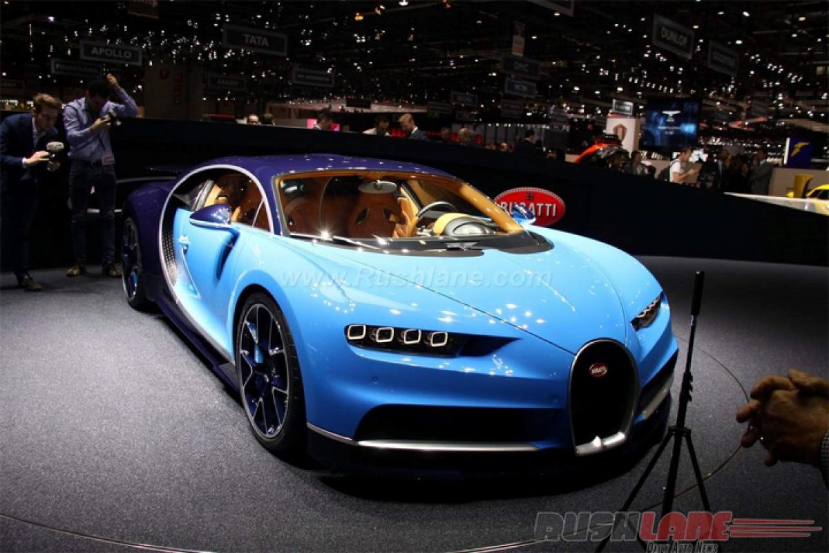 Check out mighty Bugatti Chiron sans standard electronic speed limiter