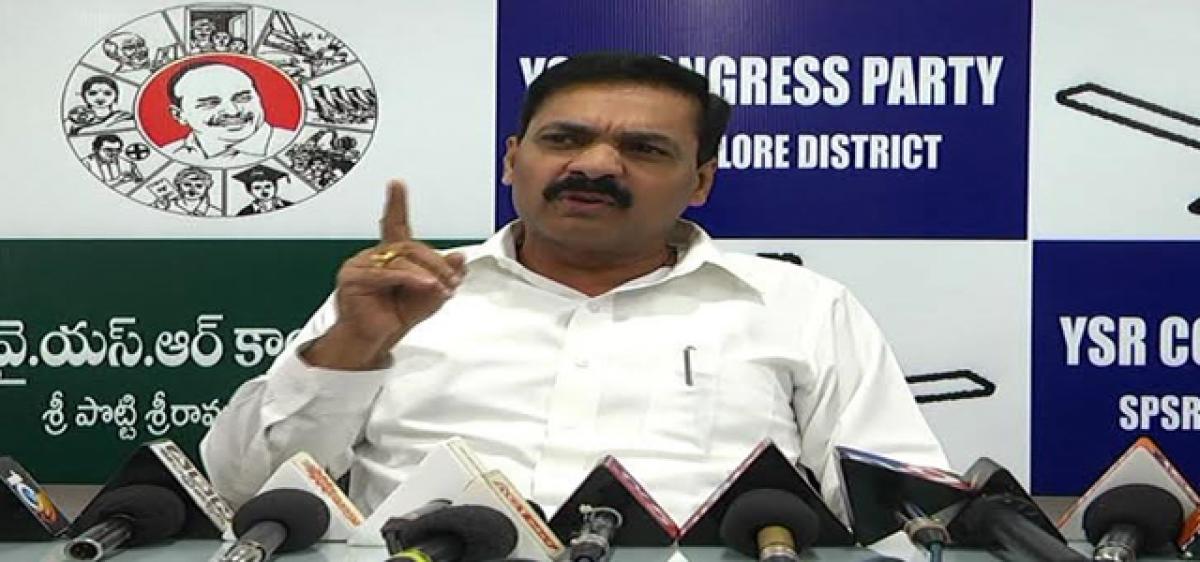 Kakani dares Somireddy for open debate