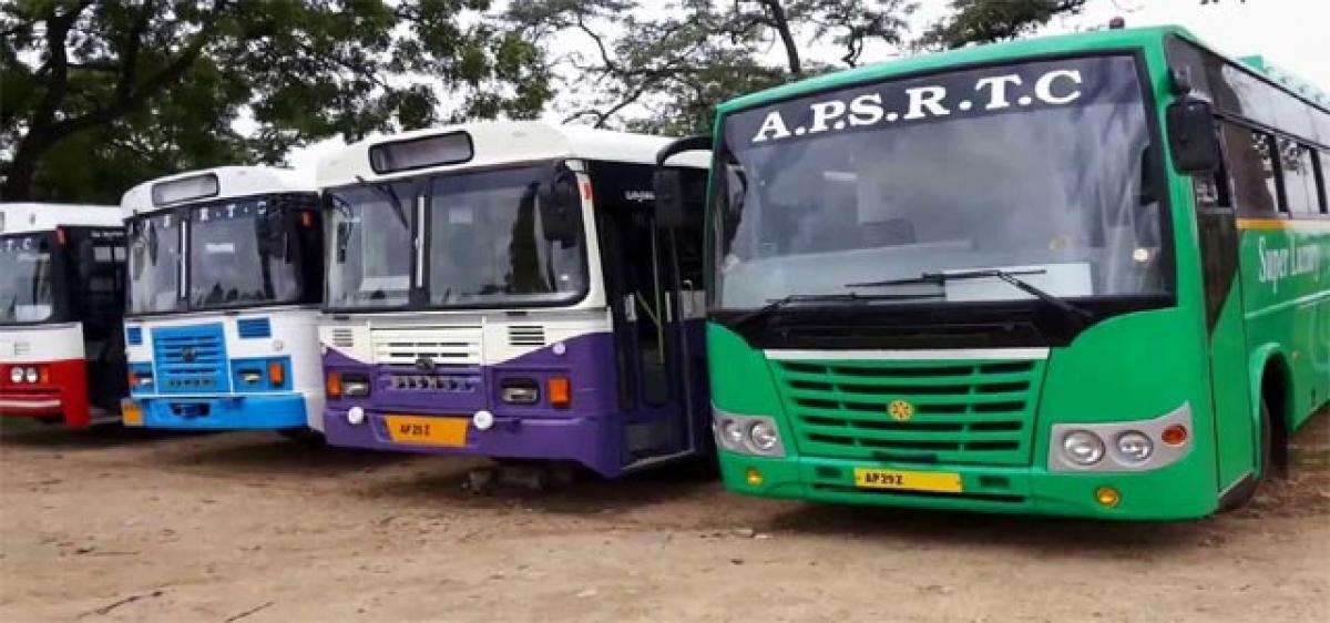 APSRTC to allot works through tenders