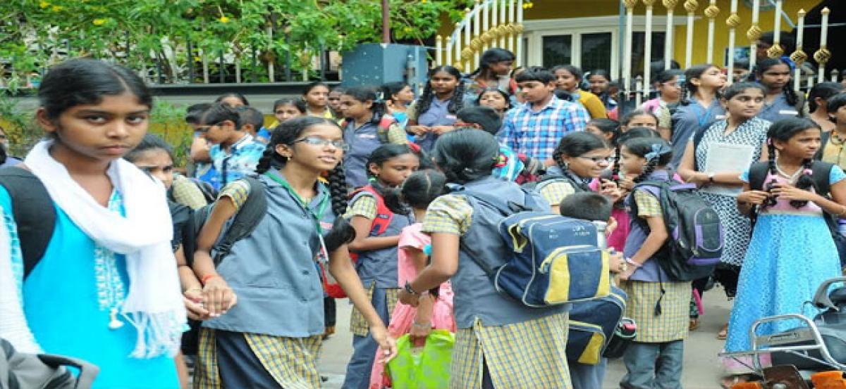 Schools re-open in Guntur district