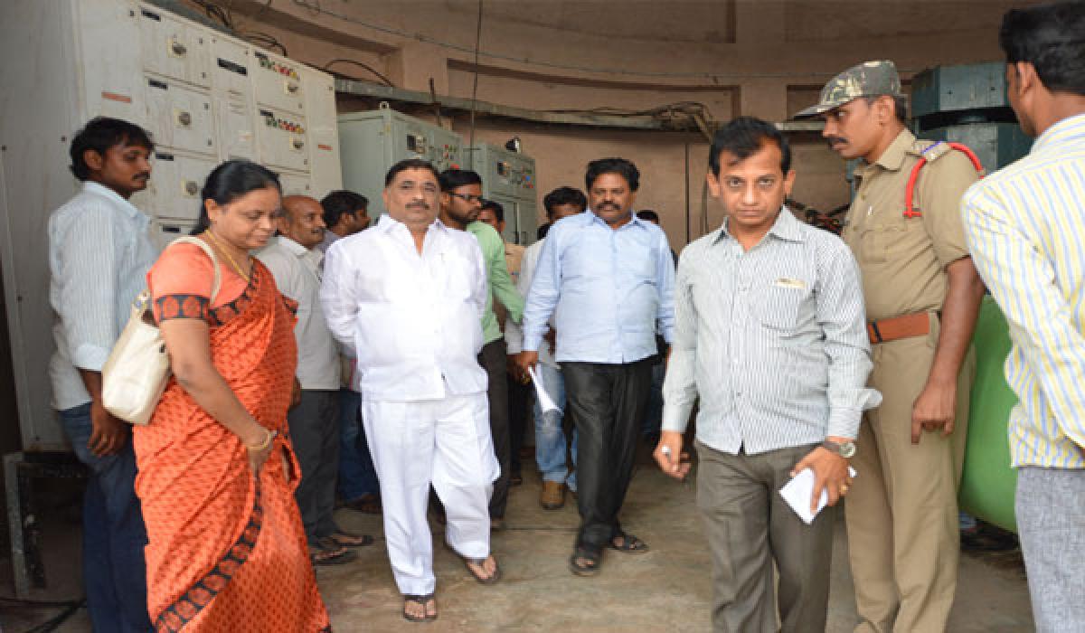 Minister inspects PABR Dam Pump House