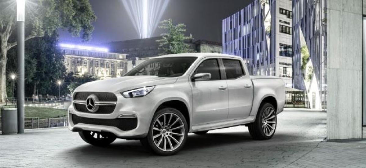 Revealed: Mercedes-Benz X-Class Pickup Concept