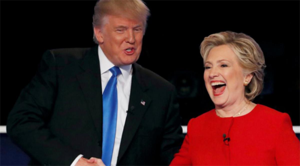 Hillary comes up trumps in first presidential face-off