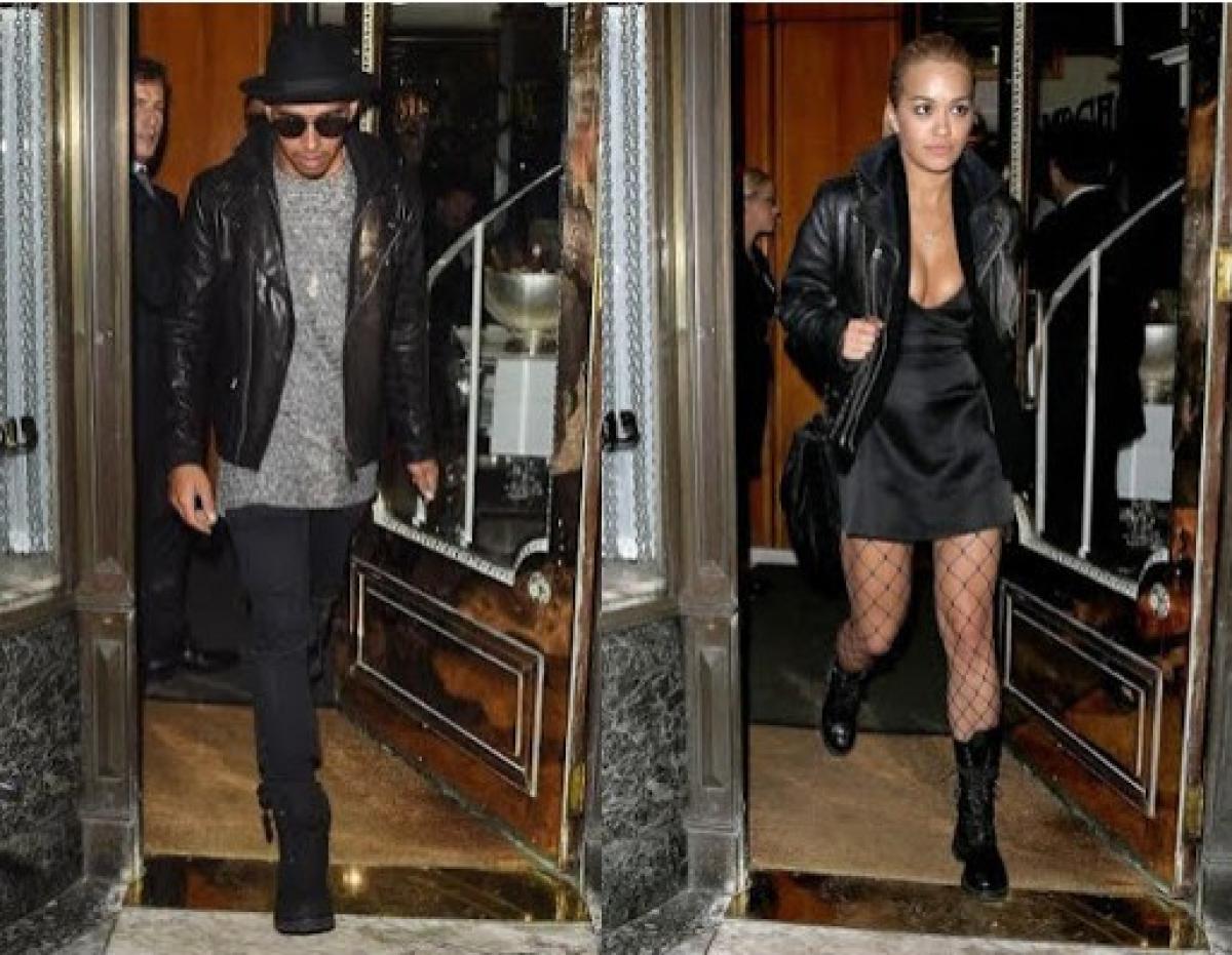 Formula One champ Hamilton dating singer Rita Ora?