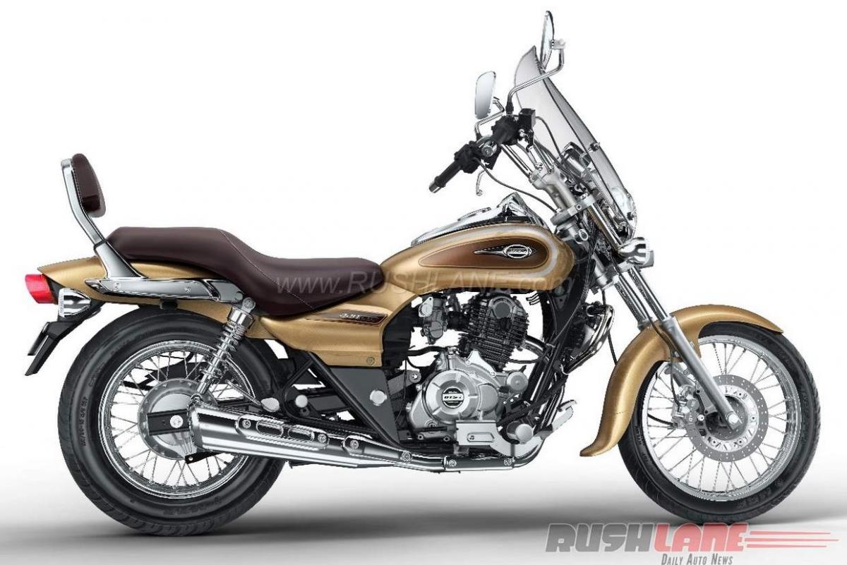 Leaked: Bajaj Avenger Cruise Cocktail Wine red look before launch