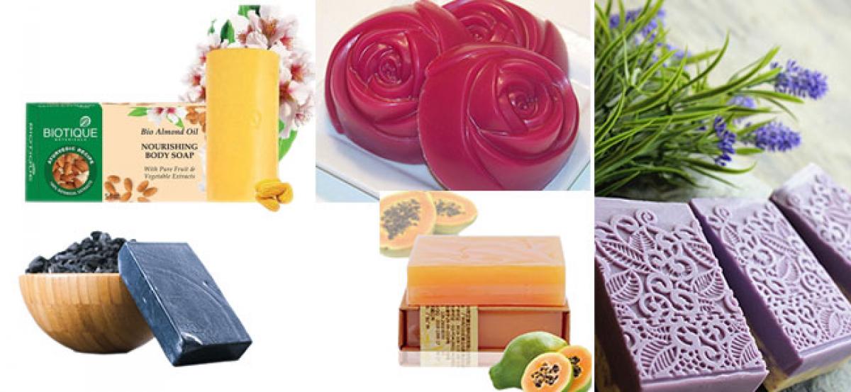 Natural soaps for monsoon skin care
