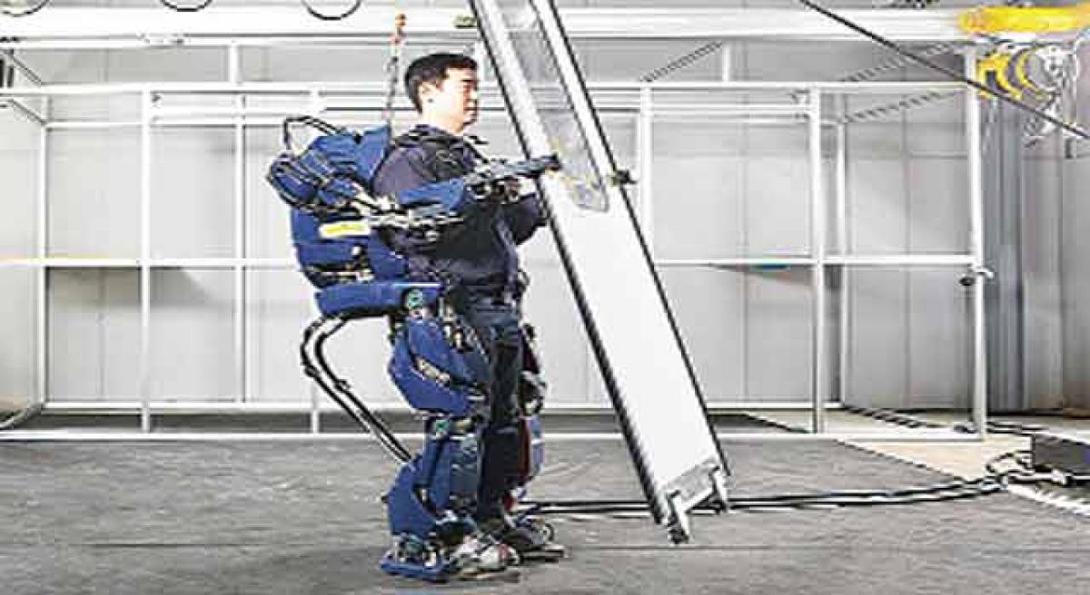 Hyundai unveils wearable robot