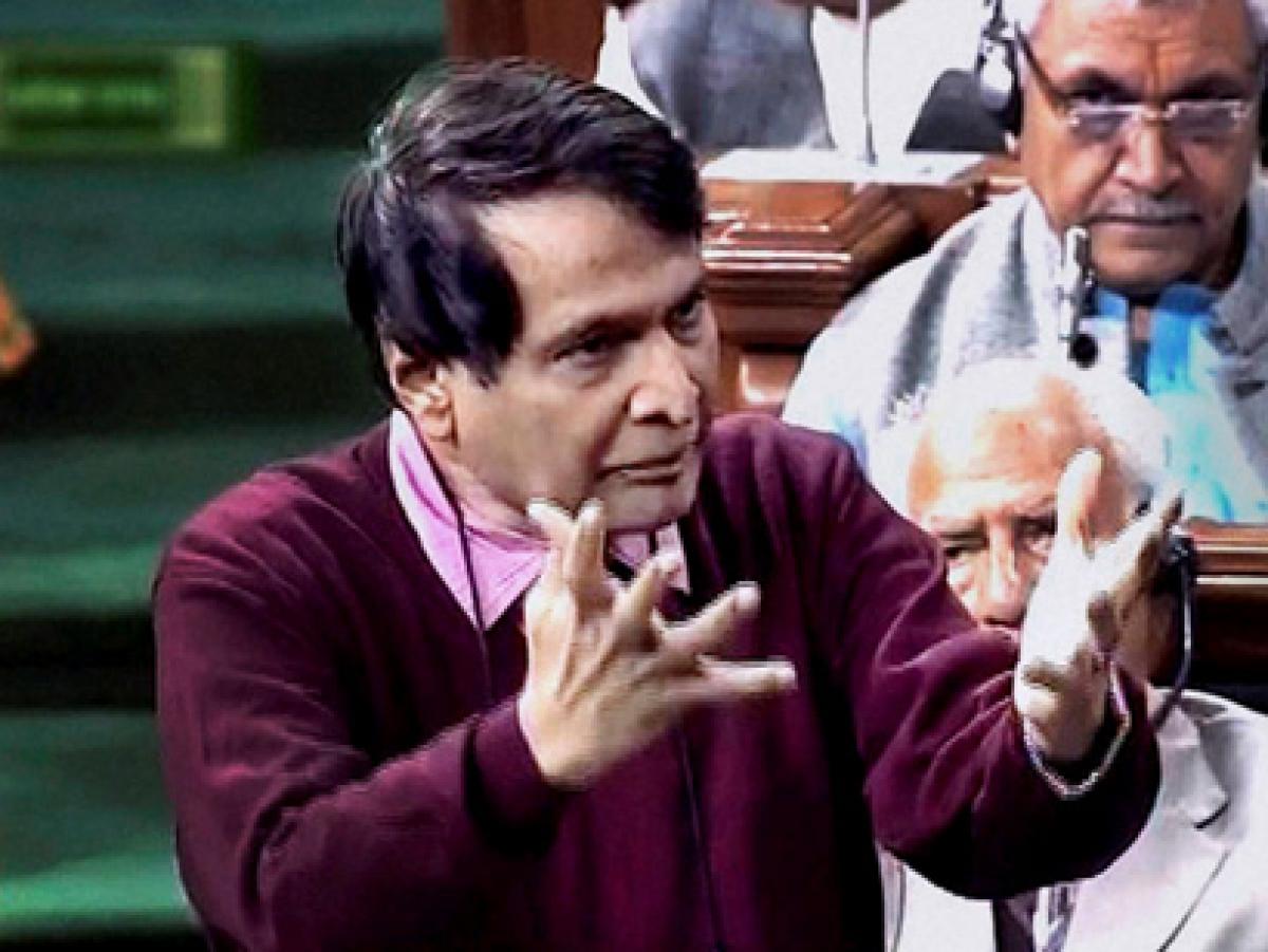 Suresh Prabhu begins presenting Indias Rail budget