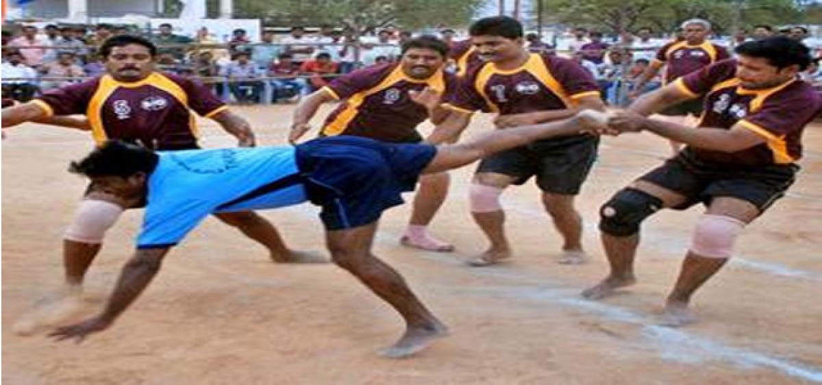 State-level kabaddi tournament begins