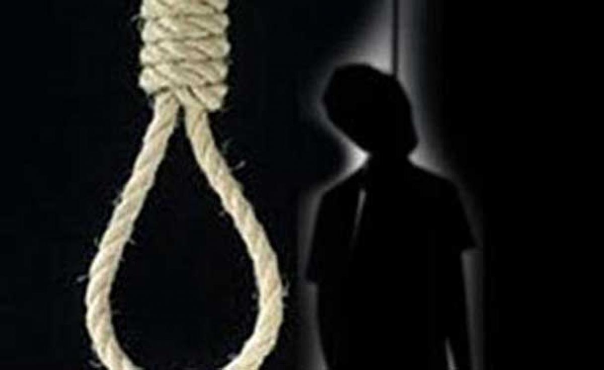 B Tech student hangs self to death Shaik Basheer Babu