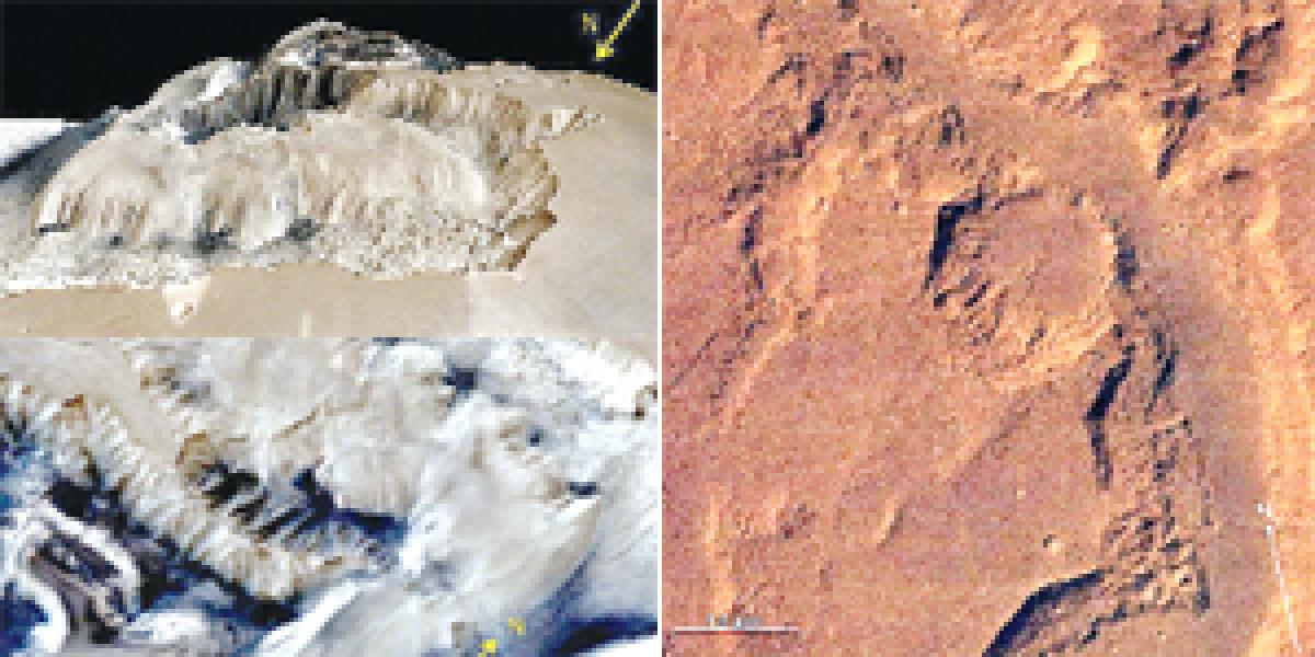 Mangalyaan celebrates I-Day: Sends stunning 3D pictures of Mars canyon