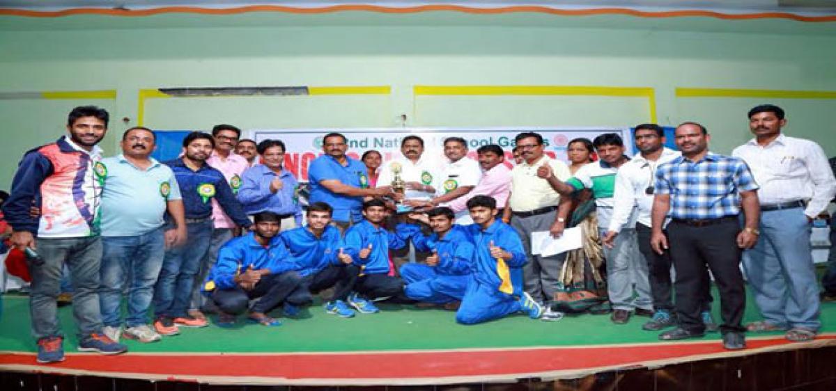 Hyderabad team wins inter-district men’s hockey tournament