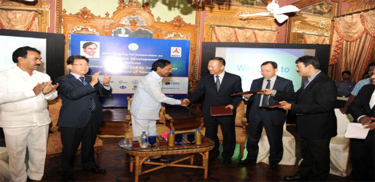 TS inks two MoUs with Chinese company