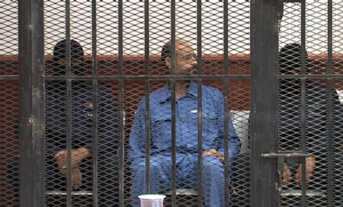 Libya court sentences Gadhafi son to death for 2011 killings