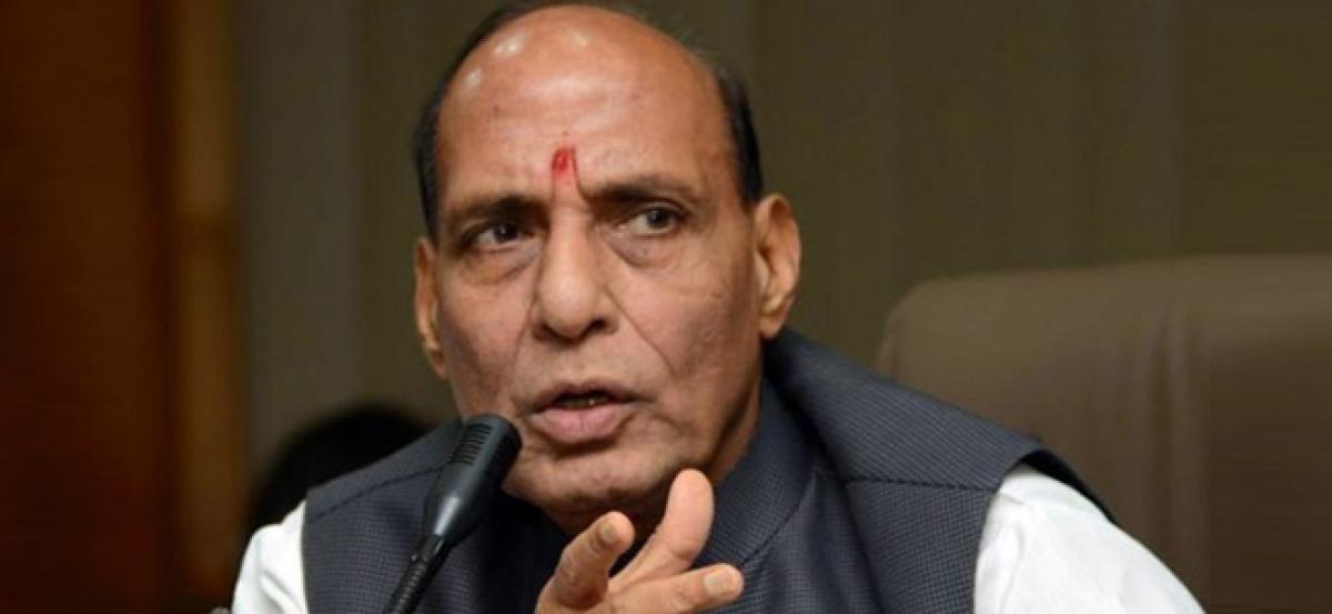 Rajnath Singh calls meeting of state home ministers to discuss internal security