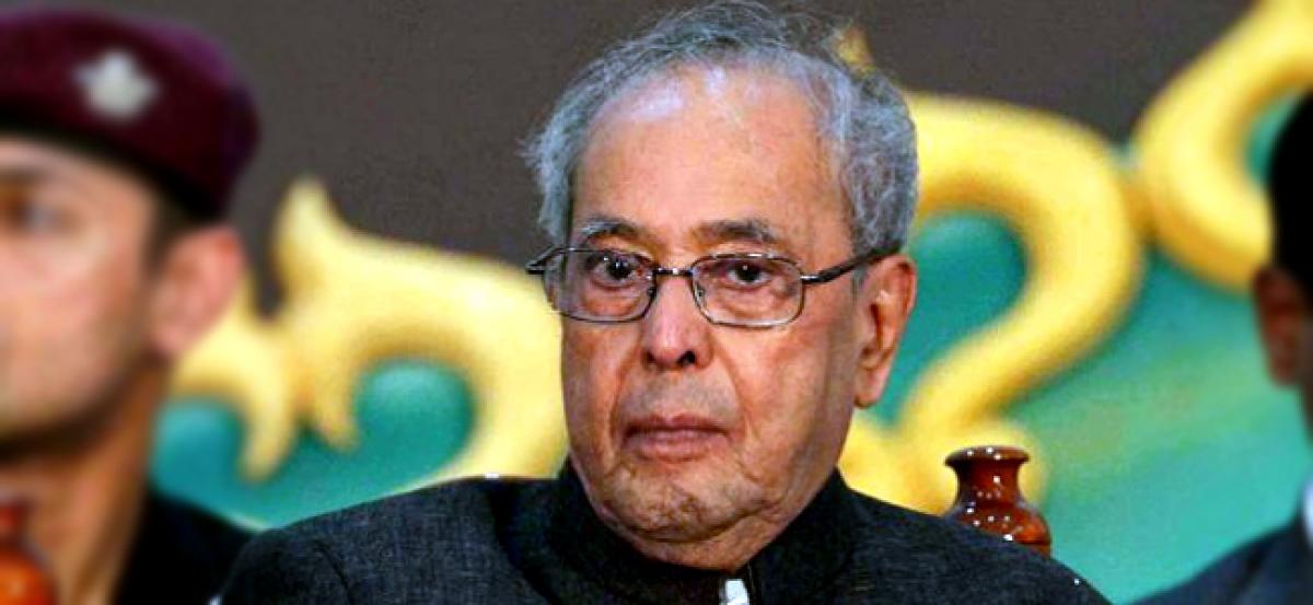 Not in race for another term: President Mukherjee