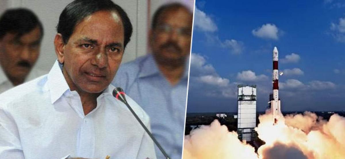 Telangana CM greets ISRO for successful launch of GSLV Mk-III