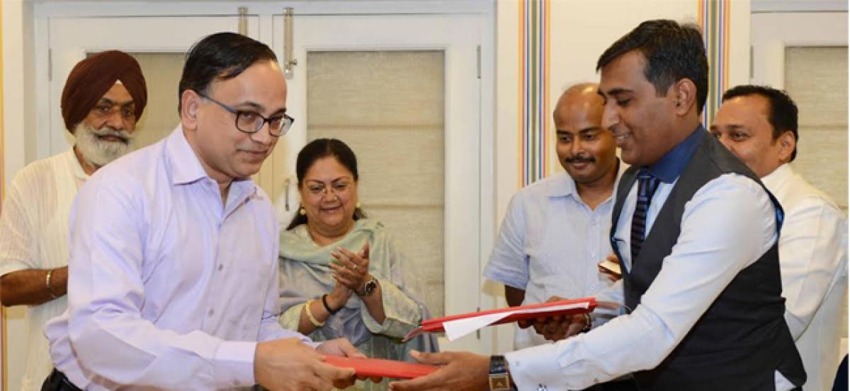 Rajasthan Government Signs MoU with RISE INDIA.
