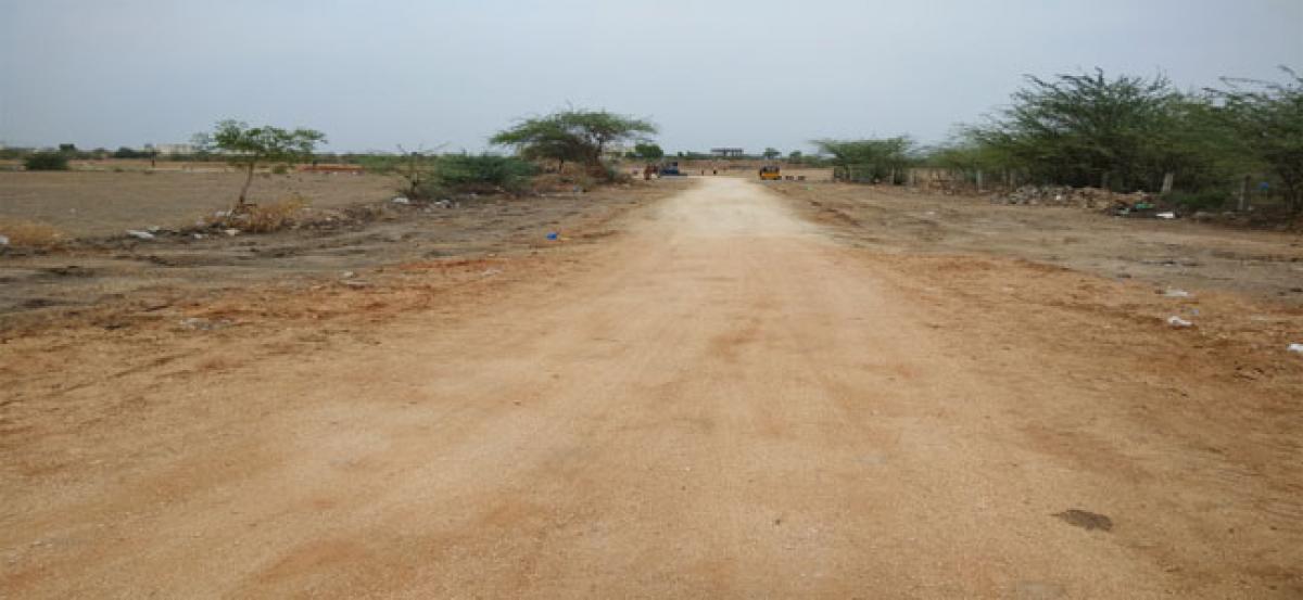 Thummalagunta land encroached