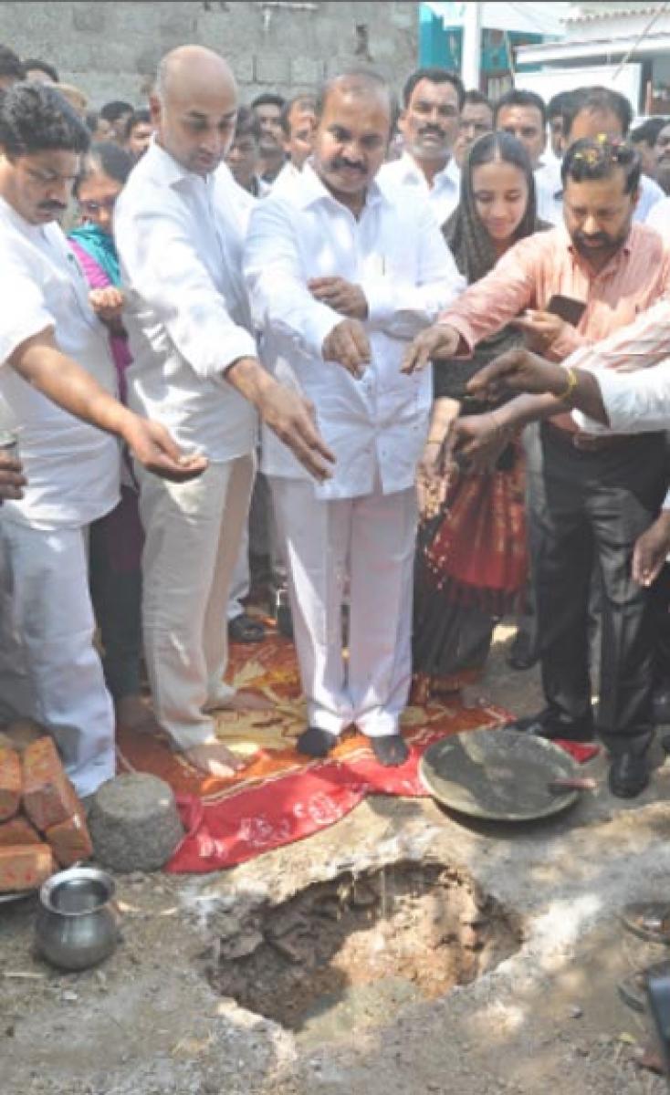 Stone laid for 60,142 houses