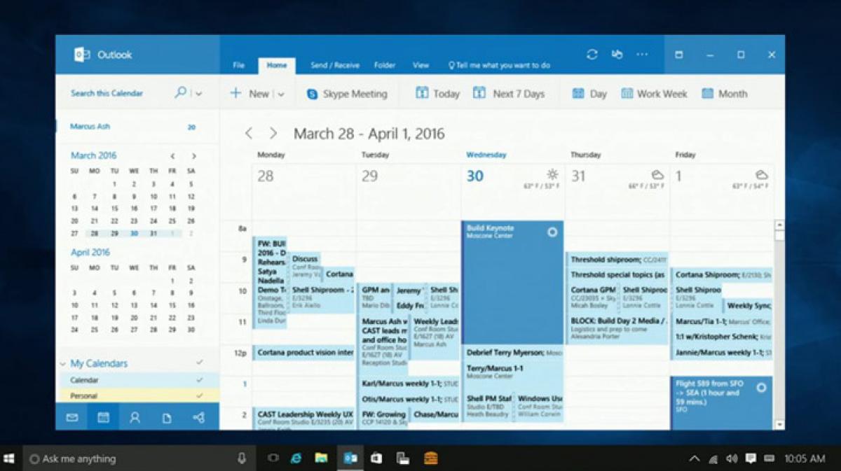 Cortana gets new features including Outlook Integration