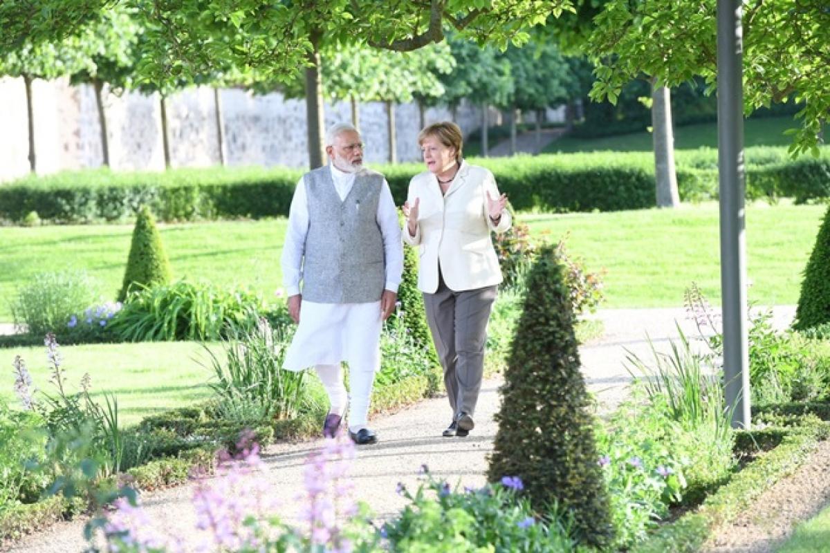 Prime Minister Narendra Modi, German Chancellor Angela Merkel Hold 4th Indo-German Intergovernmental Talks